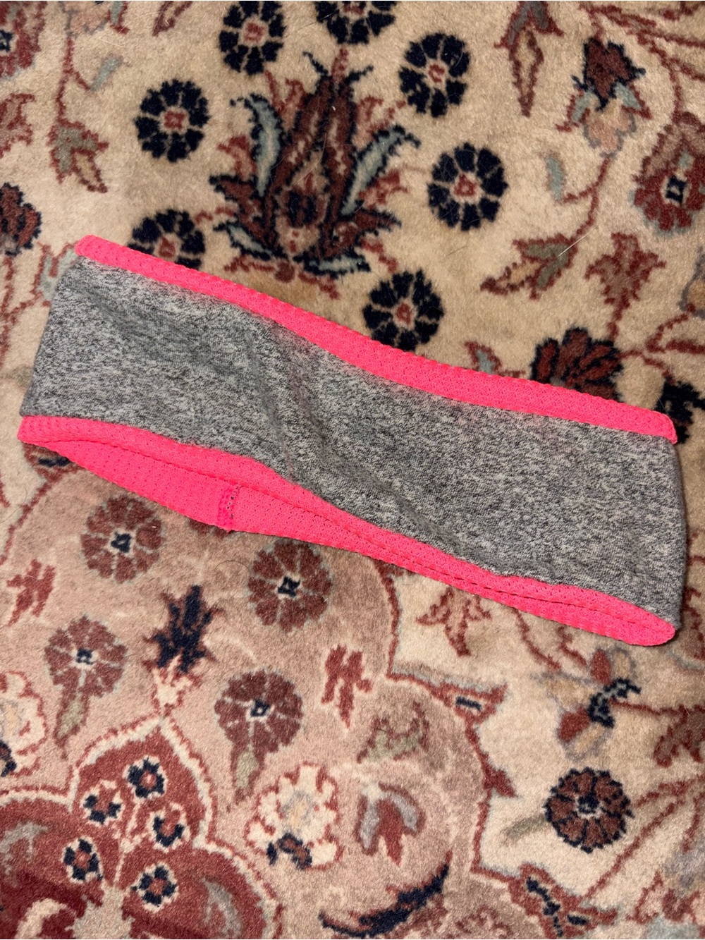 Nwot Free with purchase - Pink and Grey reversible headband